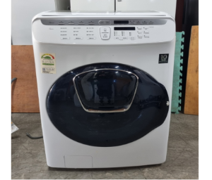 중고세탁기 삼성전자 WV20M9670KW 17kg+콤팩트워시3.5kg 2018년  드럼세탁기